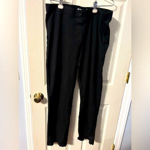 Betabrand black dress yoga pants plus size 2XL